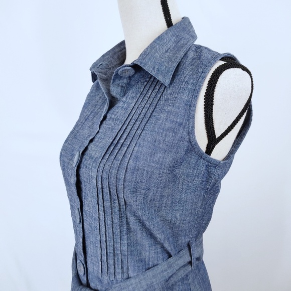 Mode Connection Chambray Dress - Picture 2 of 4